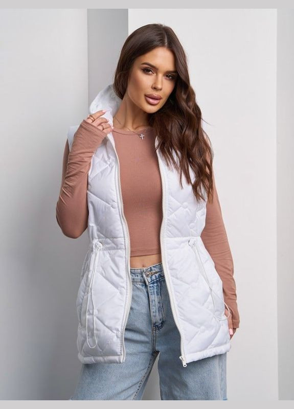 Жилетка SA-587 белая ISSA PLUS (317509490)