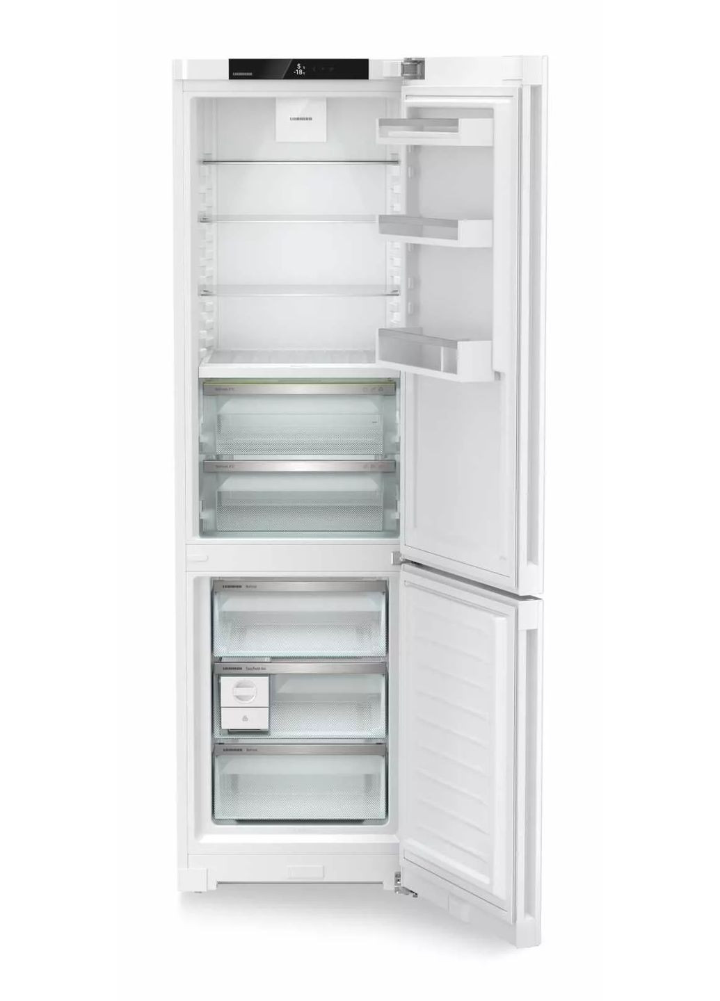 Холодильник CBNC5723 з нижн. мороз., 201x60x68, холод.від.-255 л, мороз.від.-94л, 2 дв., A++, NF, LIEBHERR (364275035)