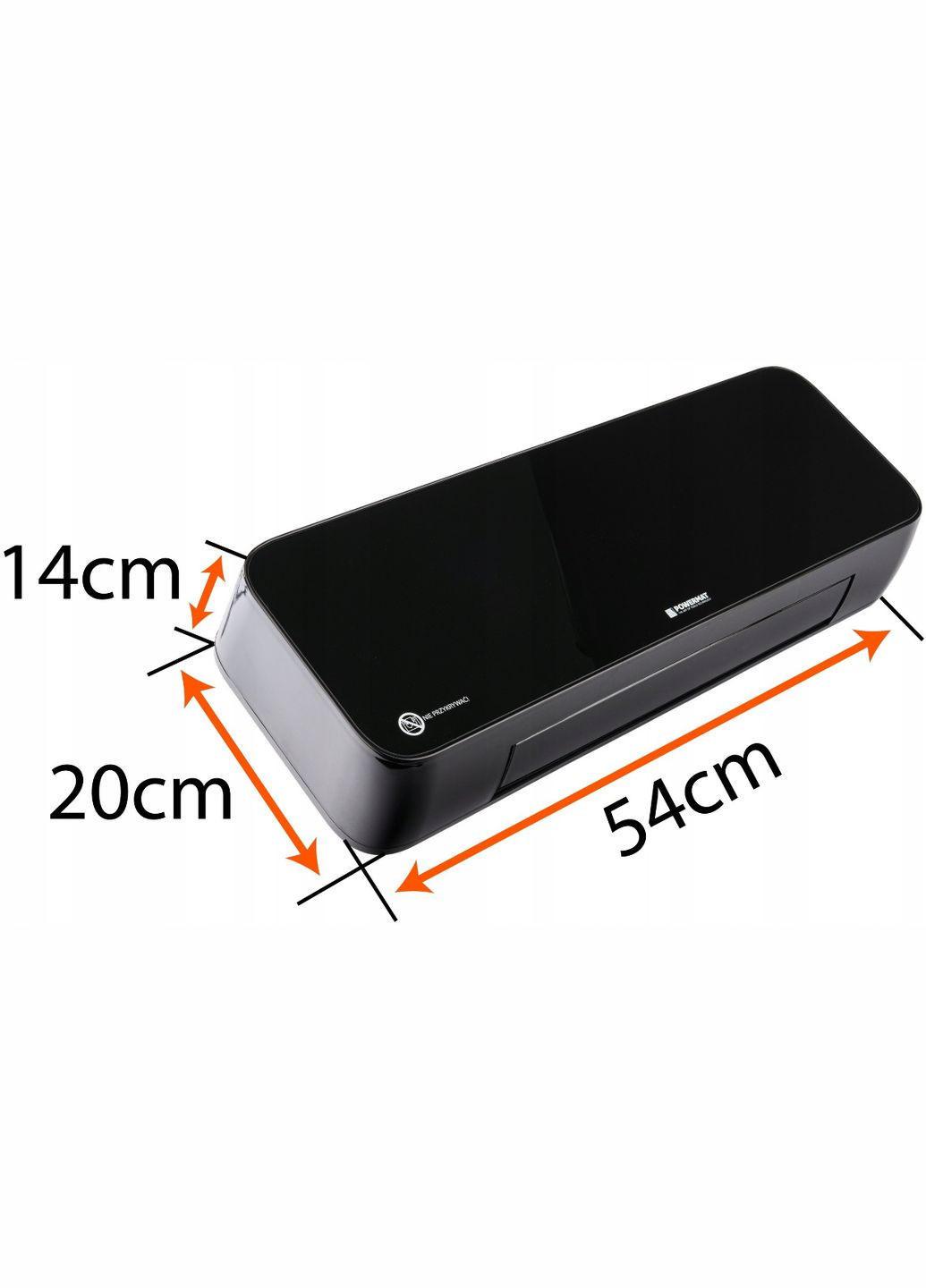 Теплова завіса 2000Вт Чорний (Польща) Powermat (338854890)