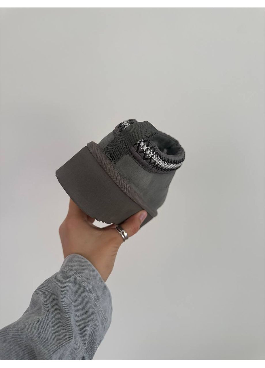 Уггі сірі зимові жіночі Таз UGG Tazz Platform Grey No Brand (367261492)