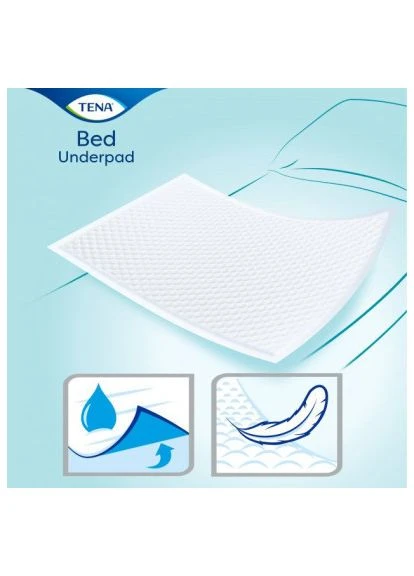 Пеленки для малышей Bed Plus 40x60 см 40 шт (7322540728859) Tena (396865939)