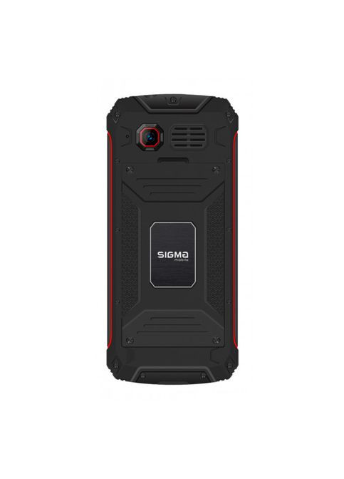 Захищений кнопковий телефон mobile Xtreme PR68 чорно червоний Sigma (293346615)