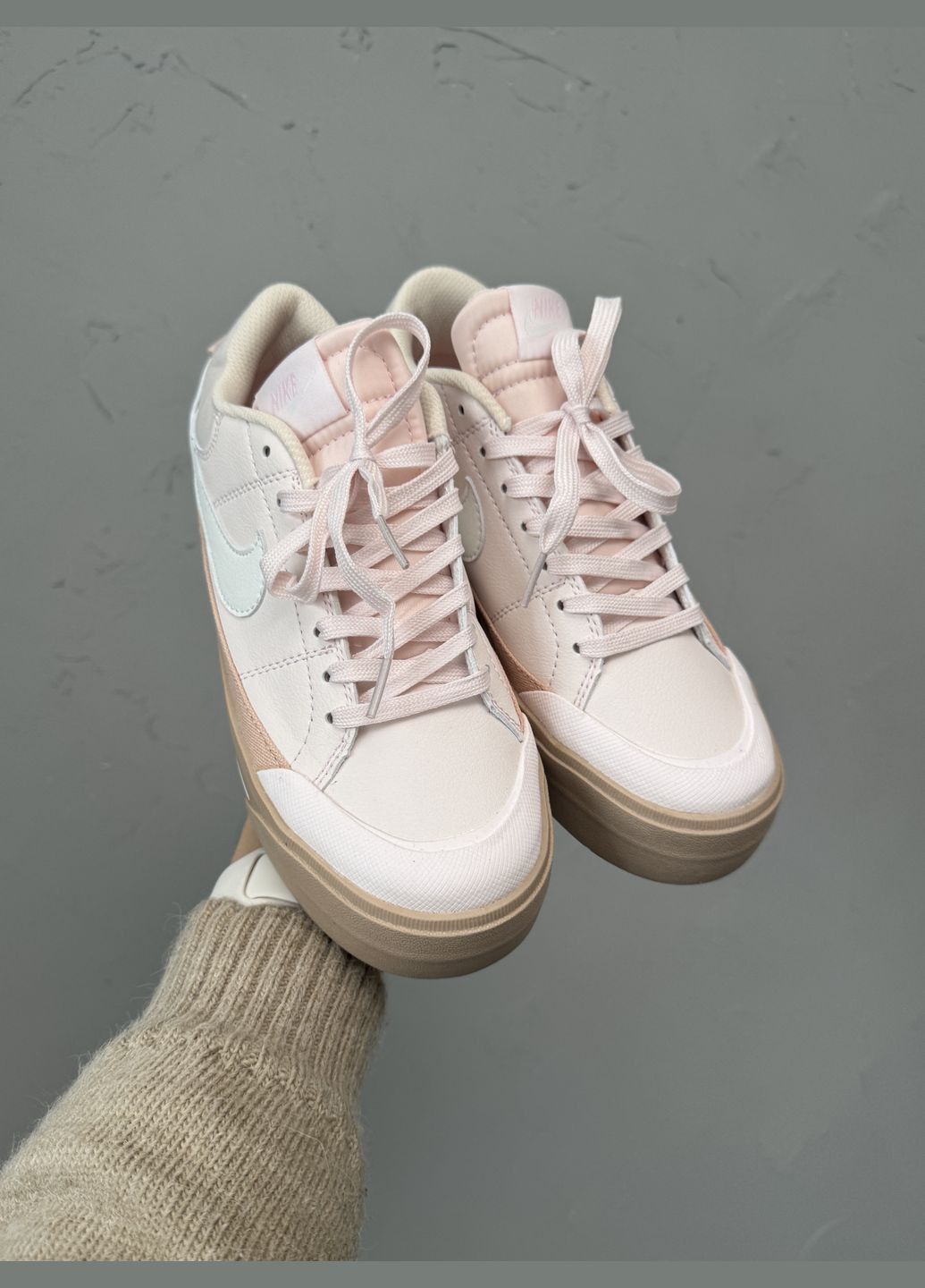 Кроссовки женские Nike Court Legacy Lift pink | Найк Коурт Легаси розовые No Brand розовые демисезоны (316091167)