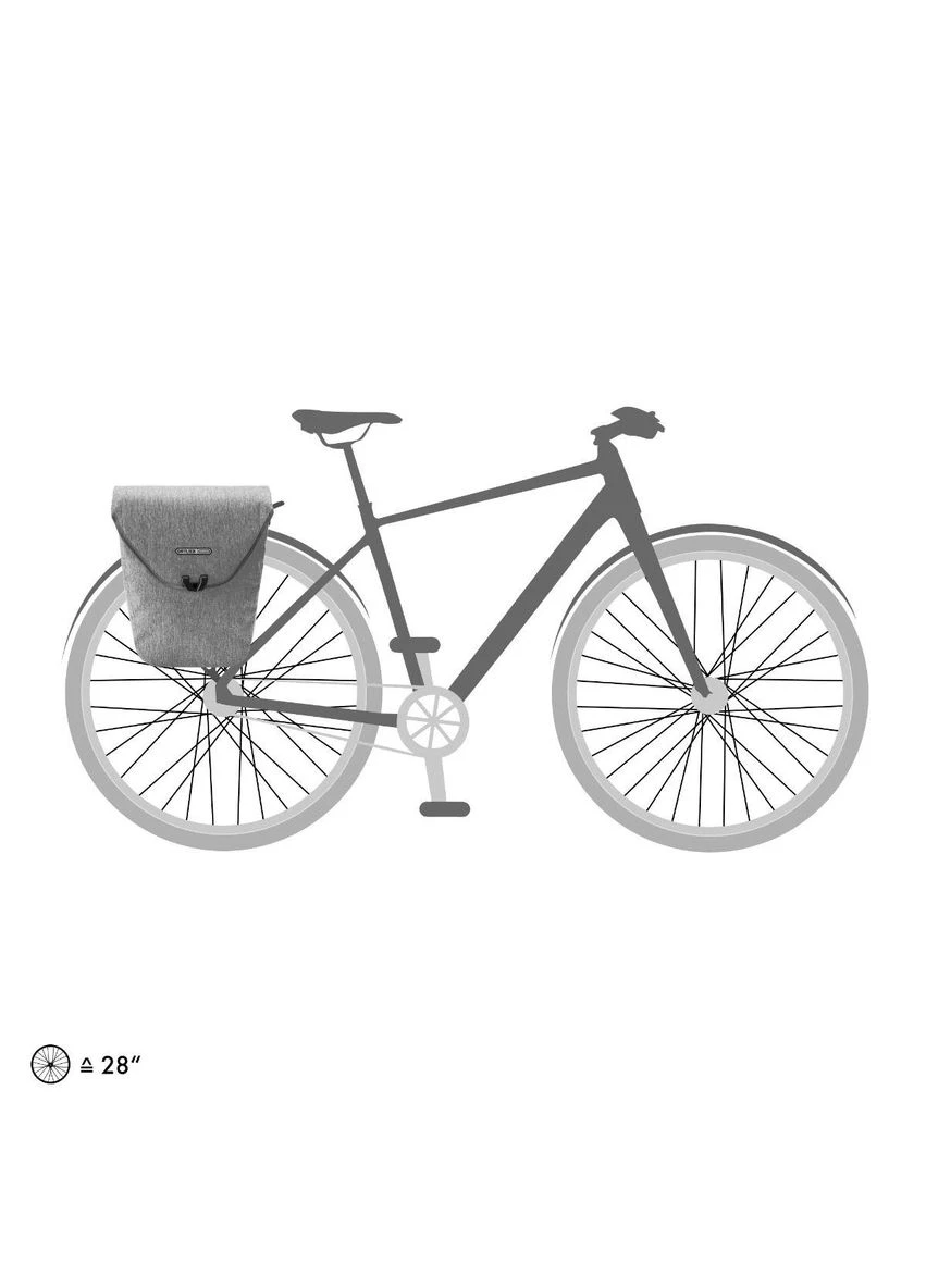 Гермосумка Velo-Shopper cement велосипедна 18,5 л Ortlieb (387003926)