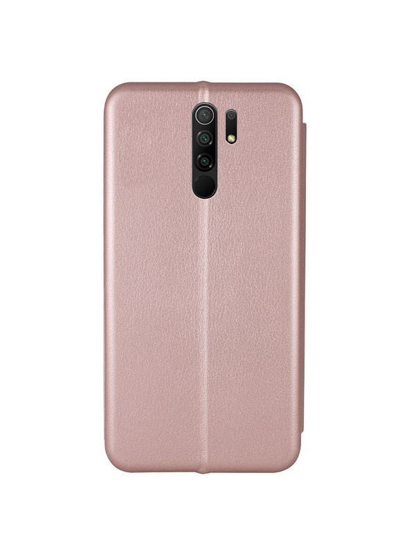 Шкіряний чохол-книжка Classy для Xiaomi Redmi 9 Rose Gold No Brand (345561107)