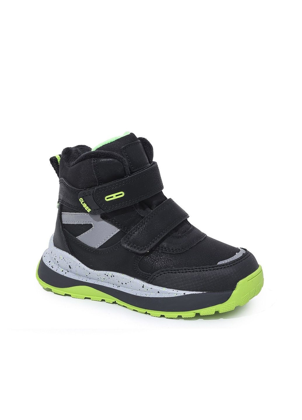 Черные повседневные зимние зимние ботинки Clibee