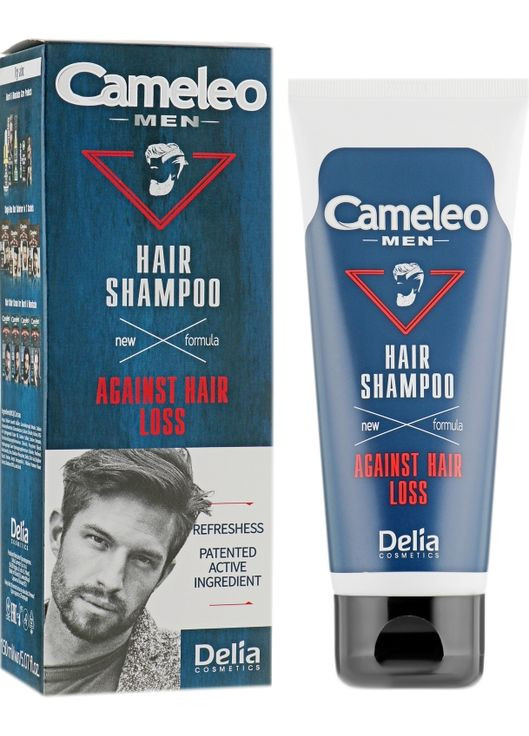 Шампунь для волос Cameleo Men Against Hair Loss Shampoo 150ml (525361-90468) Delia (368609145)