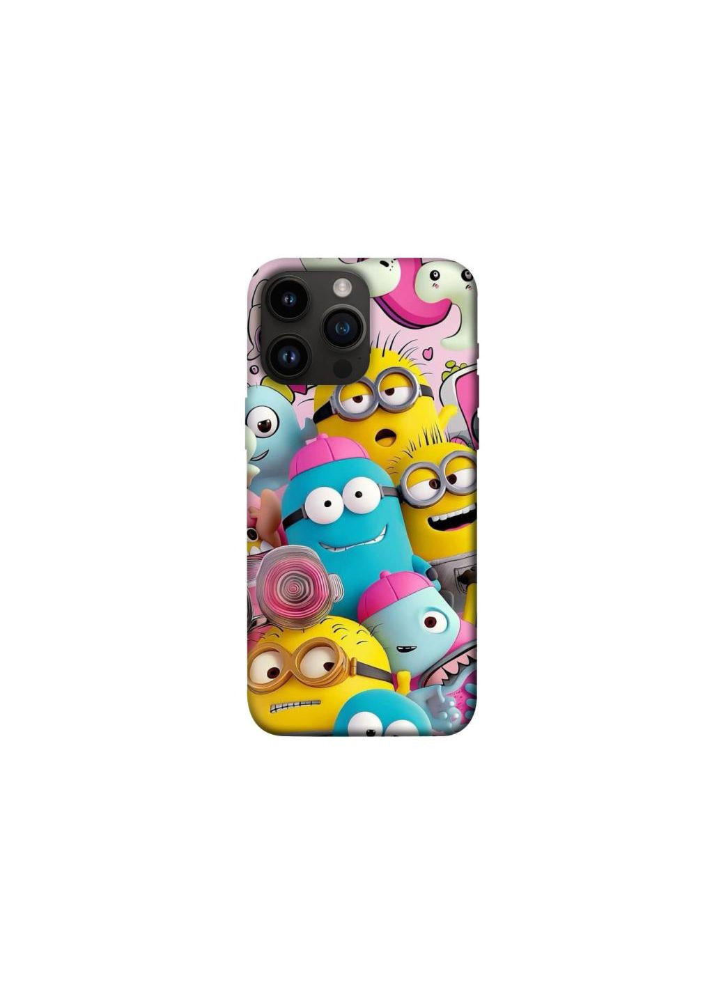 Чехол на Apple iPhone 14 Pro Max (6.7") Minions ver.1 Frontalka (354684070)