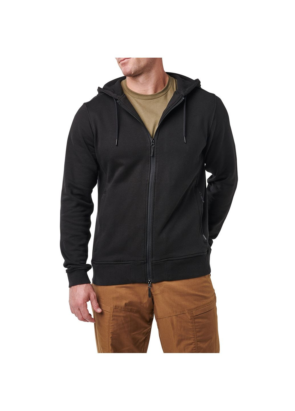 Реглан з капюшоном Engage Fleece Full Zip Black 5.11 Tactical (324444807)