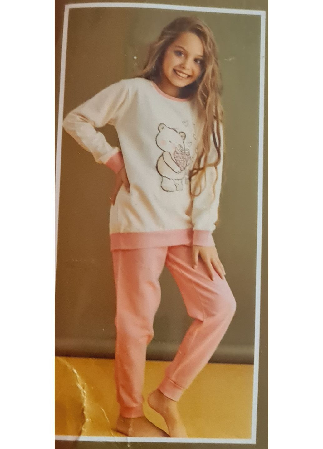 Рожева зимня піжама Kazan 258