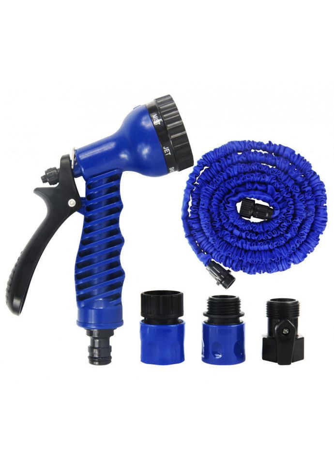 Шланг садовий поливальний саморозтягуючий Magic Hose 45м стрейч м'який Ікс Хоз для поливу Xhose (297332199)