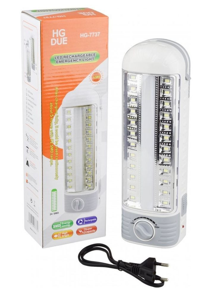 Лампа HG-7737 1600 мАч (HD DUE 1/2 Ящик 30шт) Maraton (317884986)