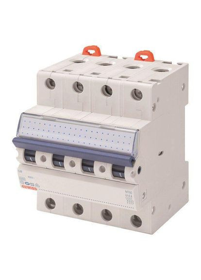 Выключатель автоматический 4-п C 63A 6kA GW92093 GEWISS (336905365)