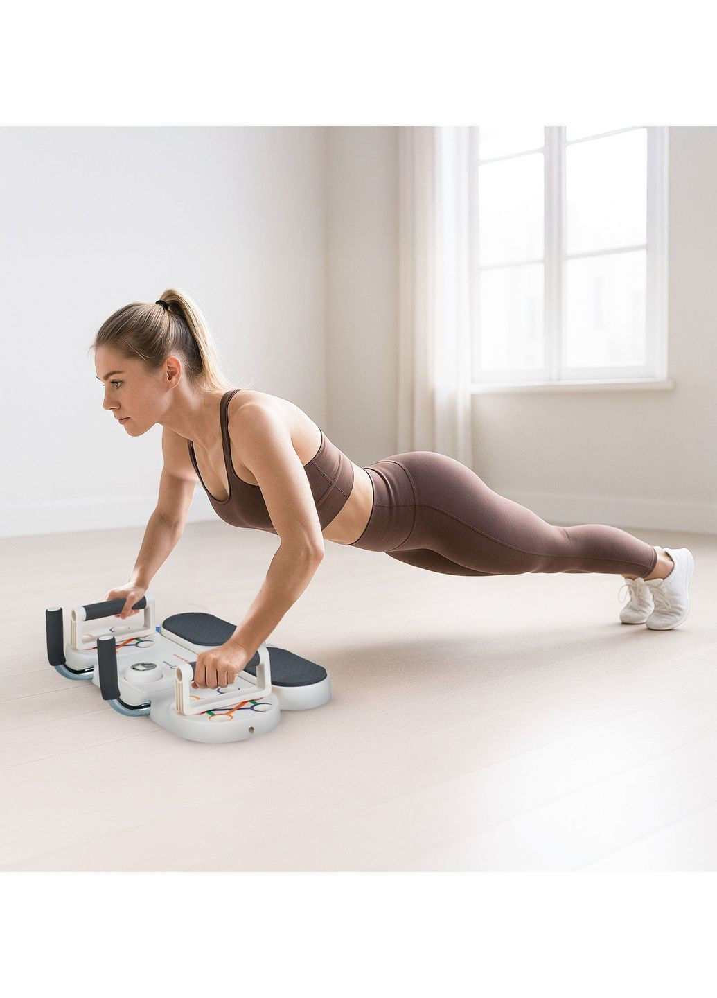 Доска для отжиманий Multi Push Up Board белый Gymtek (369616572)