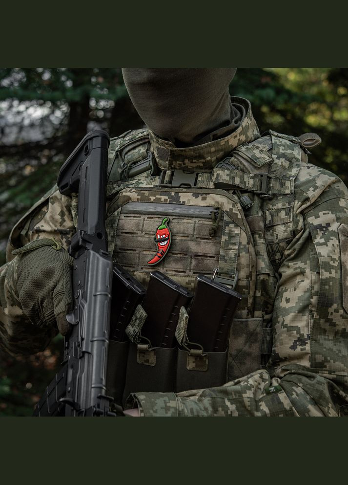 Нашивка Перчик 3D мастер сержант (PVC) M-TAC (315047225)