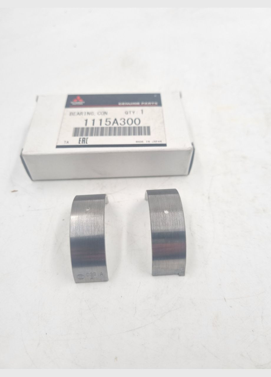 Оригінальний комплект вкладишів шатунних 1115A300 Лансер Mitsubishi (345740779)