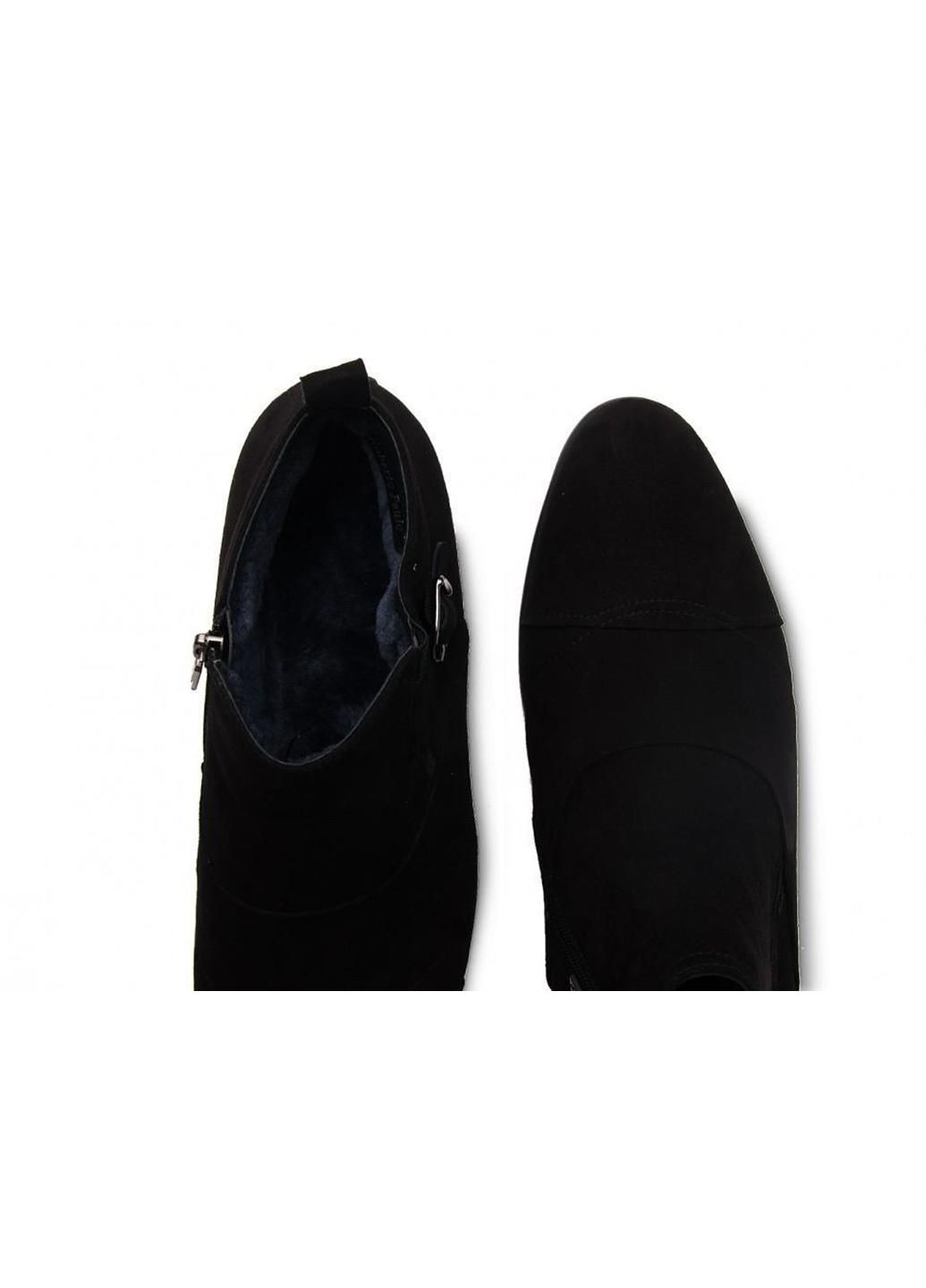 Черные ботинки 7134641 цвет черный Roberto Paulo