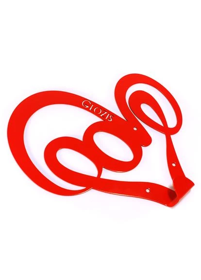 Вішак настінний Love H-006 21 х 21 см Glozis (390013105)