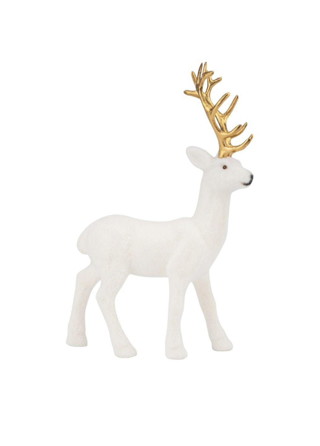 Декоративная фигурка «Олень белый» цвет белый CB-00286844 No Brand (365588830)