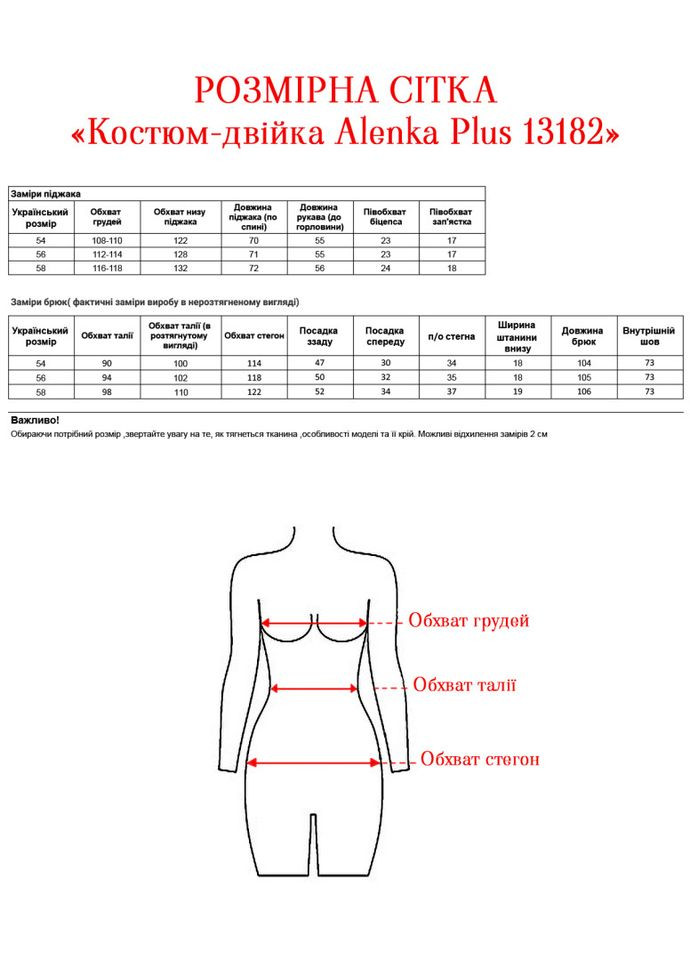 Костюм-двойка 13182 Alenka Plus (361678744)