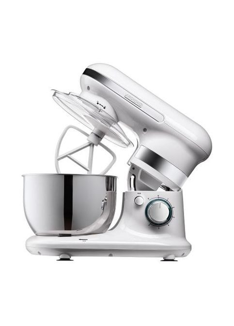 Планетарний міксер KSTM-8040 800Вт, 6 скор. +турбо, вінчик, насадка для змішування, А-подібна насадка, білий Ardesto (314778666)