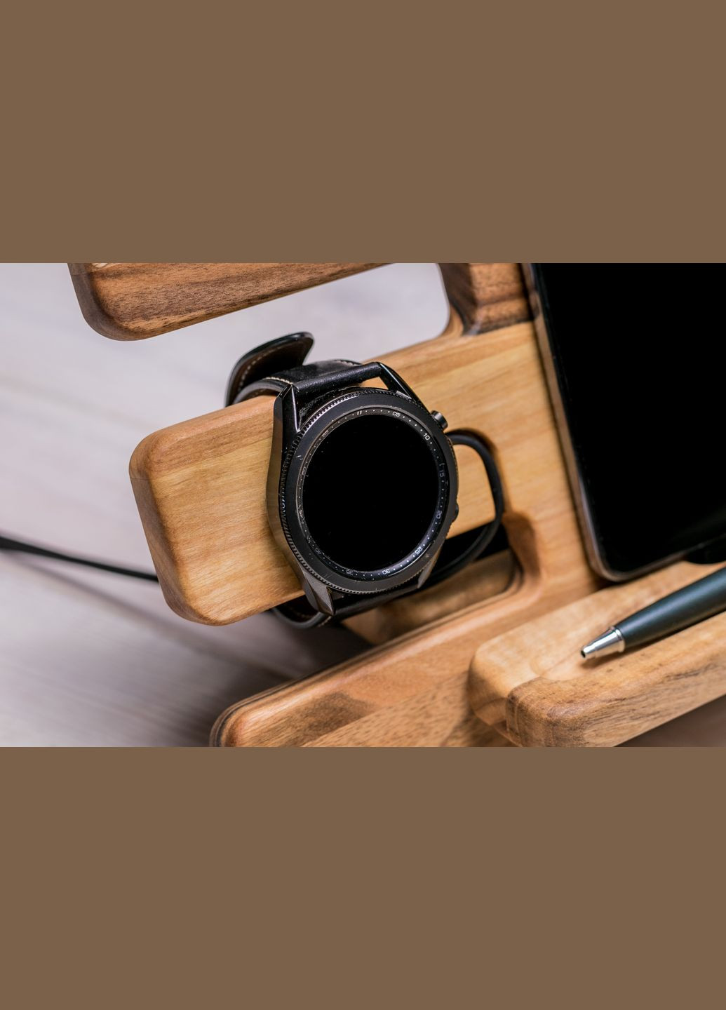 Аксессуар «Слайдер Samsung watch» Подарок с логотипом EcoWalnut (293510815)
