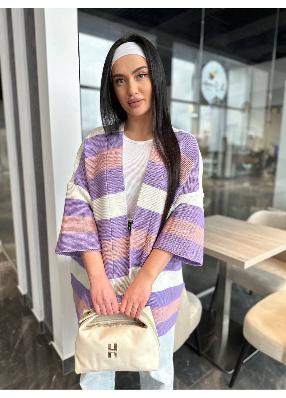 Сиреневый демисезонный кардиган LeVi