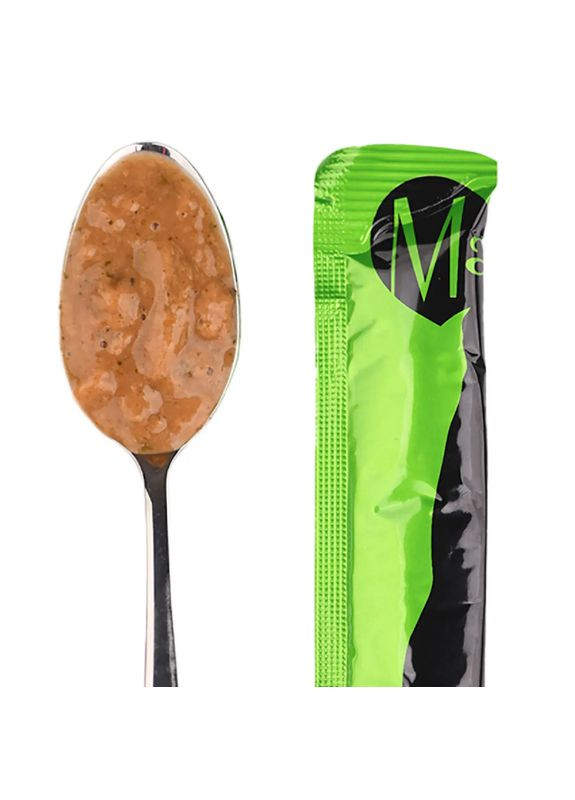 Кремовое лакомство для кошек кремовый суперфуд в виде гуляша из индейки на подушке из шпината из алоэ 75 г (5 шт по 15 г) Mavsy (353515491)