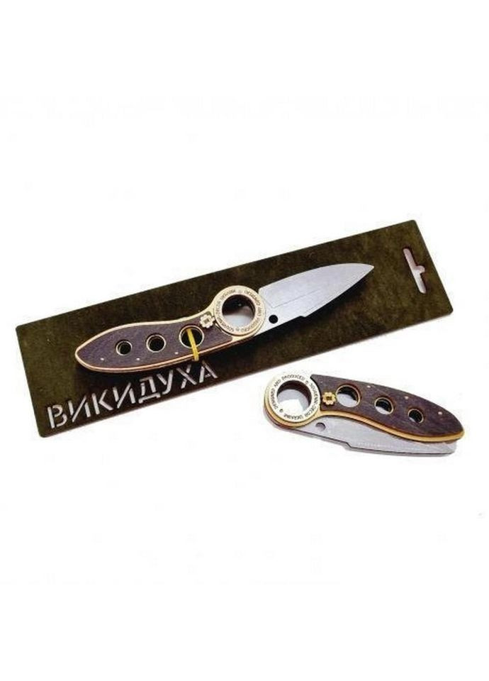 Нож деревянный сувенирный "ВЫКИДУХА ФЛИП" FL-BLACK (BLACK) No Brand (330605089)