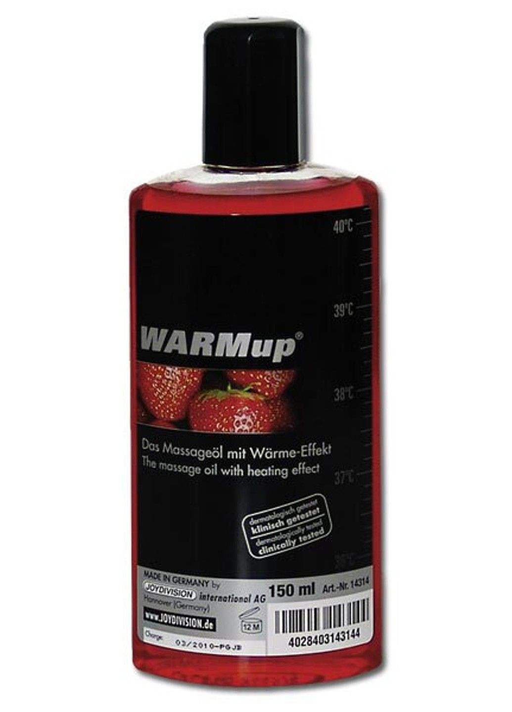 Массажное масло WARMup клубника No Brand (284236388)