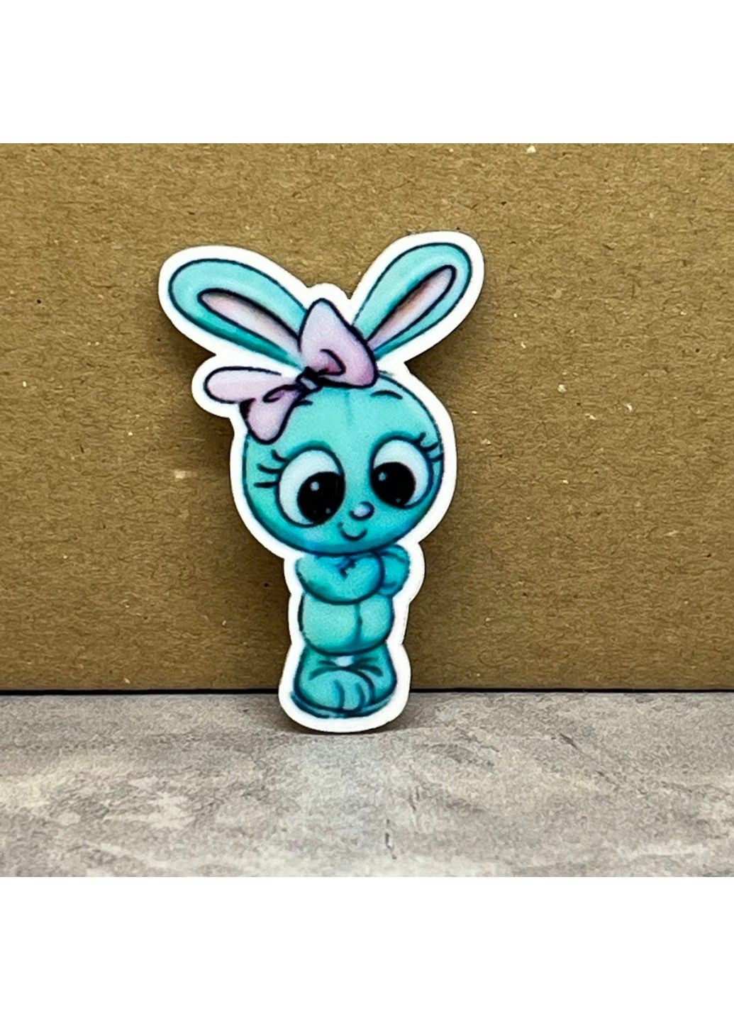 Серединка для бантика "Зайчик", пластик, 4 см, арт 09867, 1 шт No Brand (339102070)