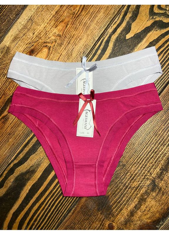 Набор из 3 женских трусиков (цвет и модель формируется рандомно) No Brand Сліп (369926720)