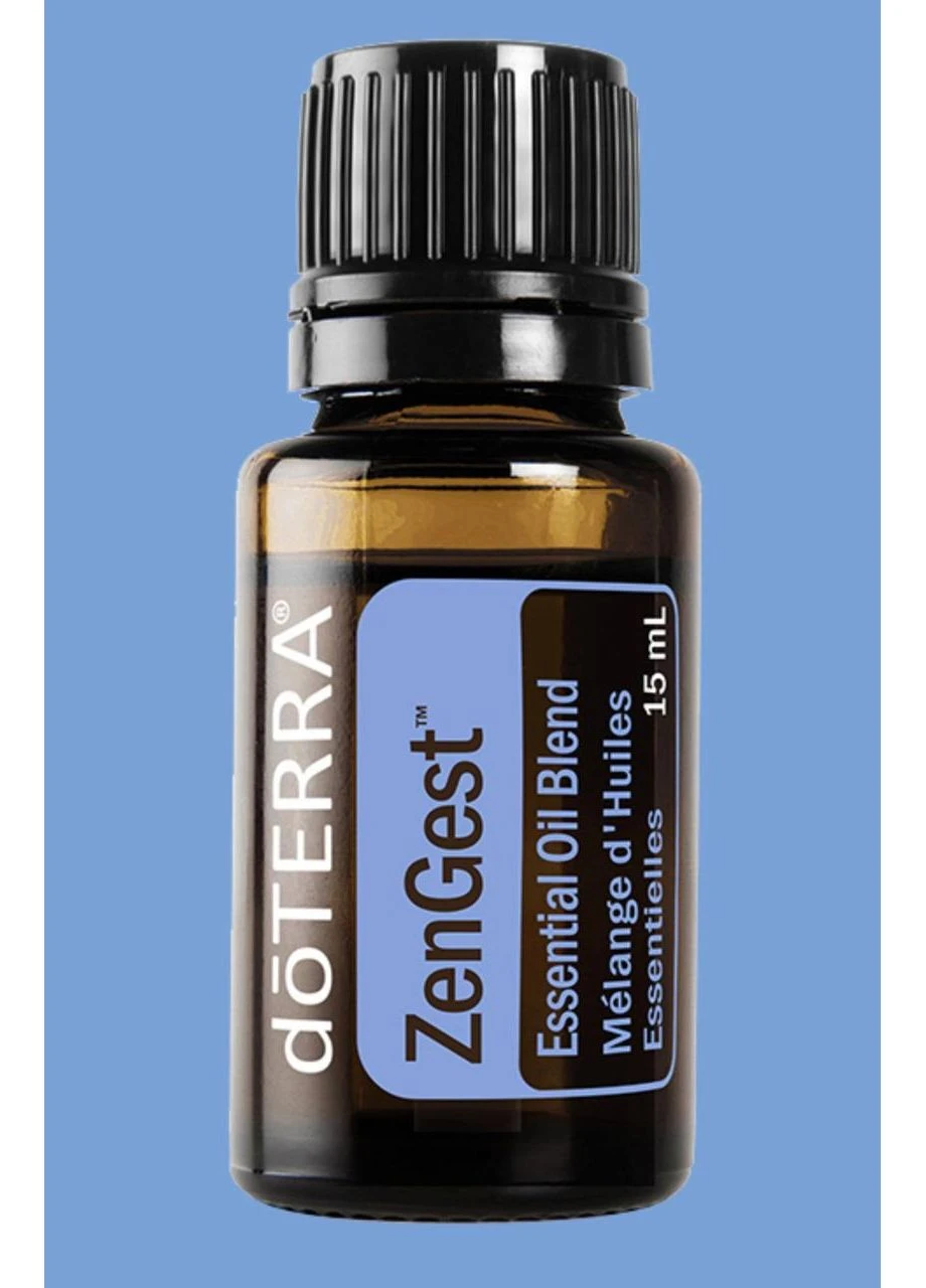 Суміш ефірних олій ZenGest® (DigestZen®) 15 мл — підтримка комфортного травлення та гармонії шлунково-кишкового тракту DoTerra (395614921)