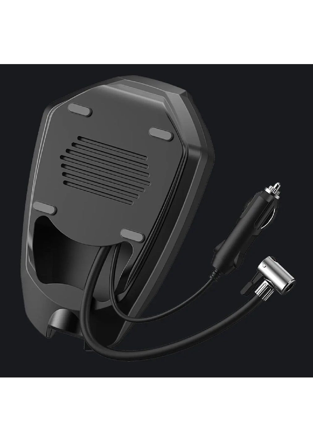 Електроасос насос компресор автоматичний електричний з роботою від прикурювача ліхтарем 22,5х7,4х14,5 см (477900-Prob) Unbranded (300822186)