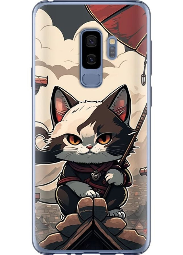 Силіконовий чохол 'Японія - кіт на даху' для Endorphone Samsung Galaxy S9 Plus (278237085)