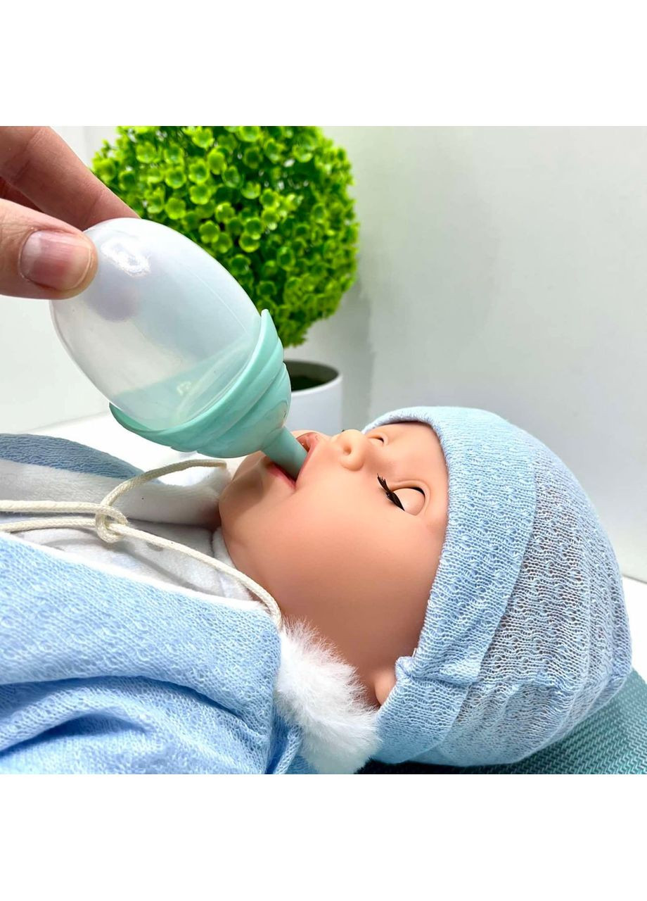 Пупс функциональный Чудо Малыш 8 функций 9 аксессуаров в комплекте 43см (BL242P-DM-UA) No Brand (363263537)