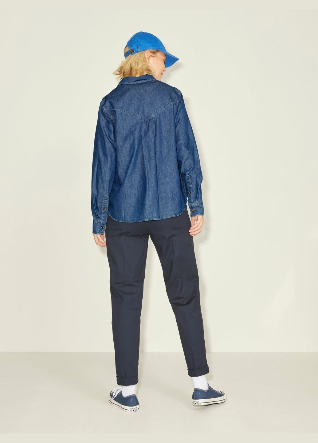 Темно-синя блуза демісезон,темно-синій,jjxx Jack & Jones