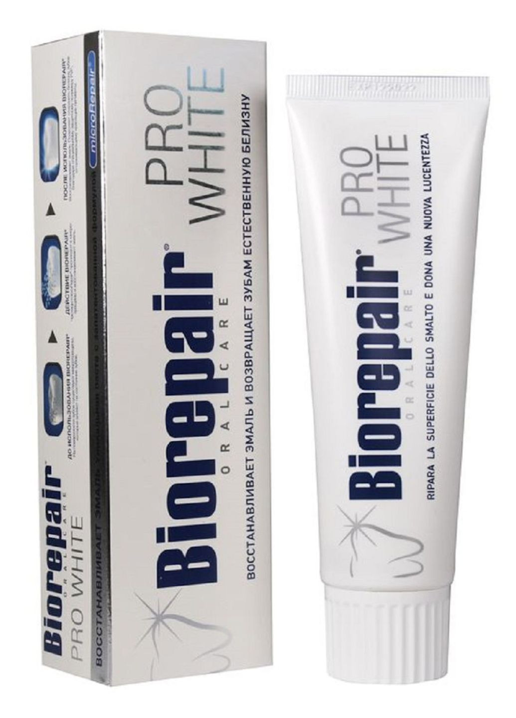 Відбілююча зубна паста Pro White 60 мл Biorepair (295262277)