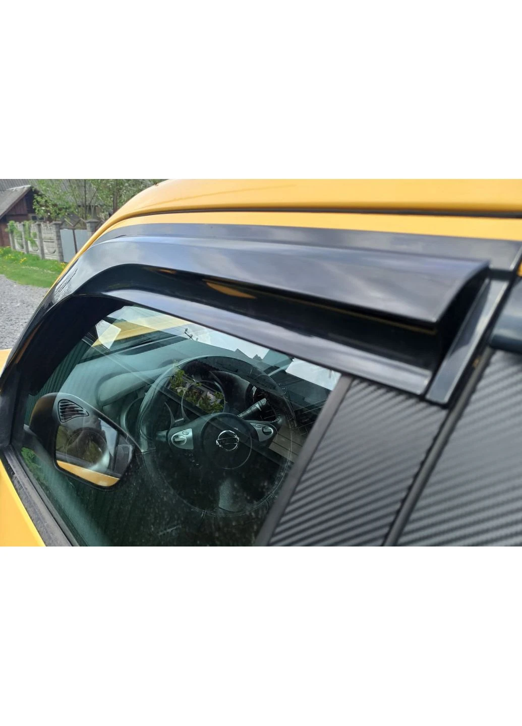Дефлекторы окон (4 шт., Sport) для Nissan Juke 2010-2019 гг Sunplex (389055455)