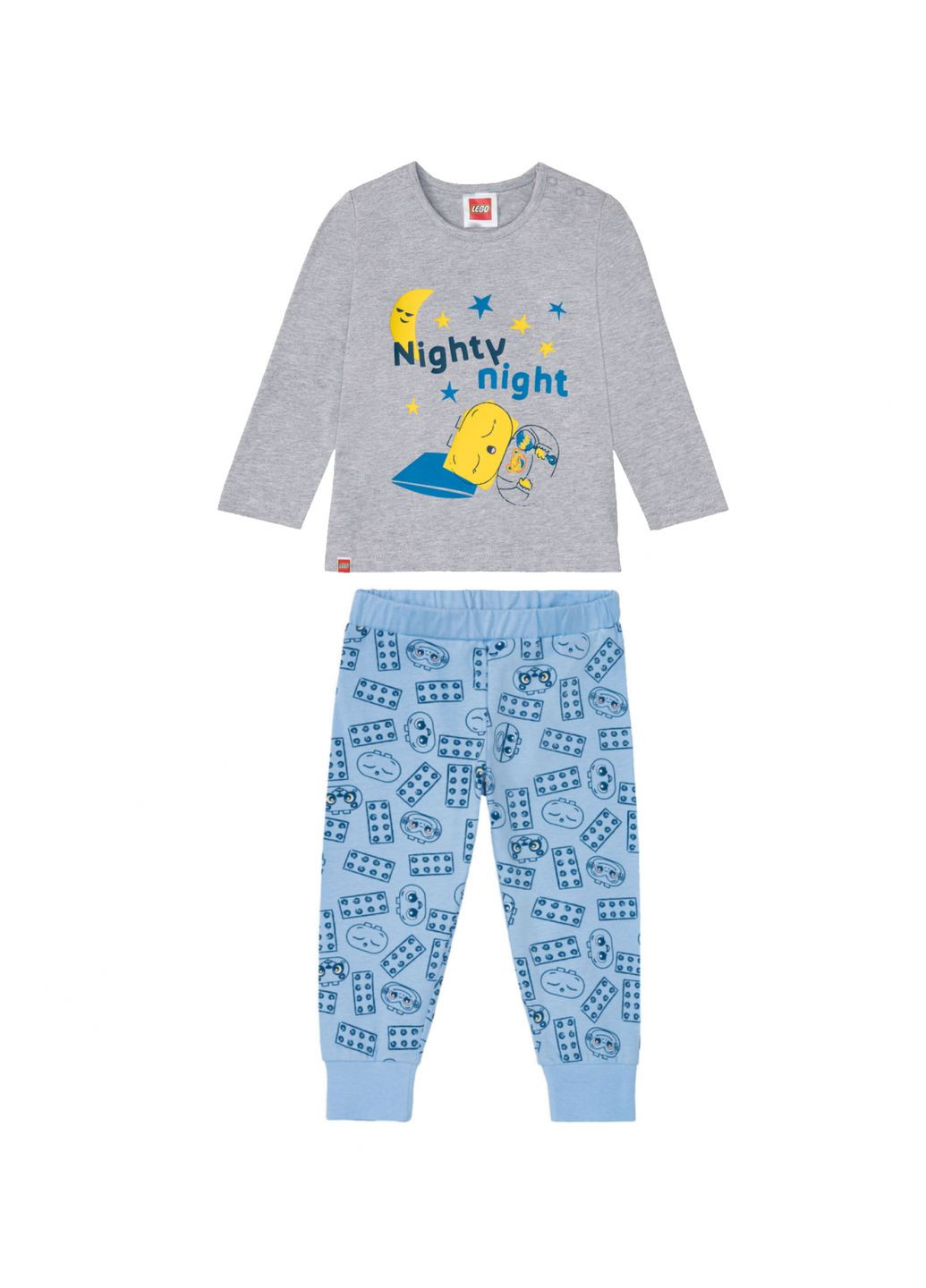 Комбинированная пижама (лонгслив и штаны) для мальчика lego 379831 Disney