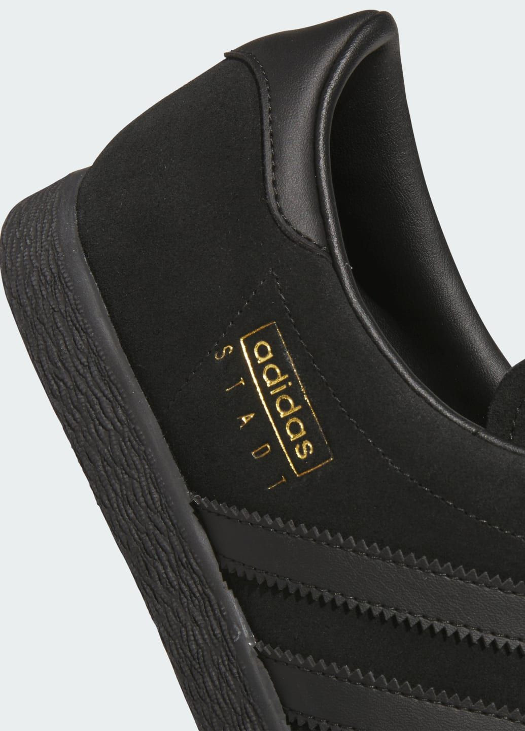 Черные летние кроссовки stadt adidas