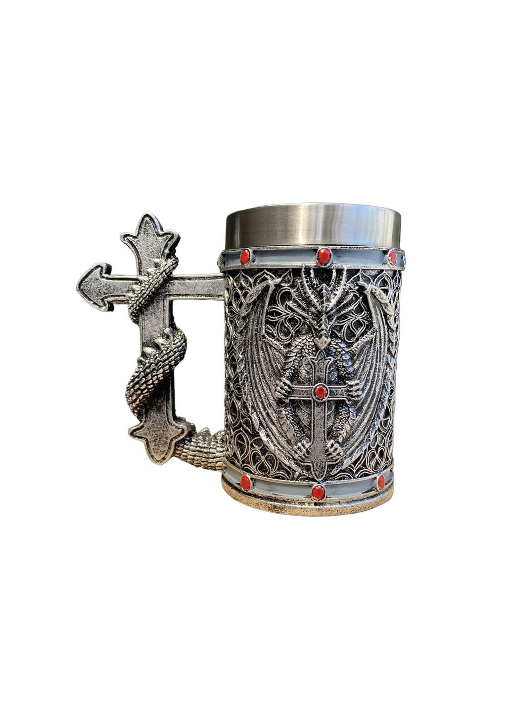 Чашка 3D Танкард Дракон 500 мл Home (294635516)