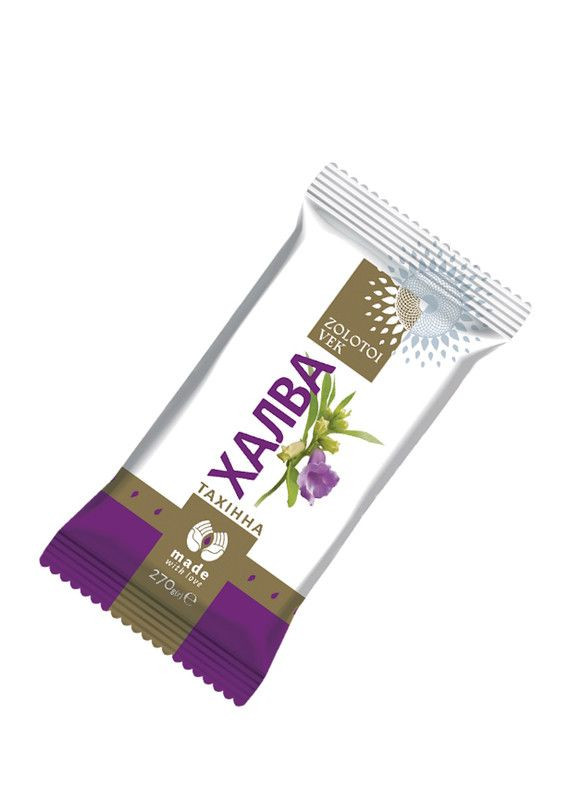 Халва соняшникова тахінна 270г Золотий Вік (22-0681) Кукумбер (347621929)