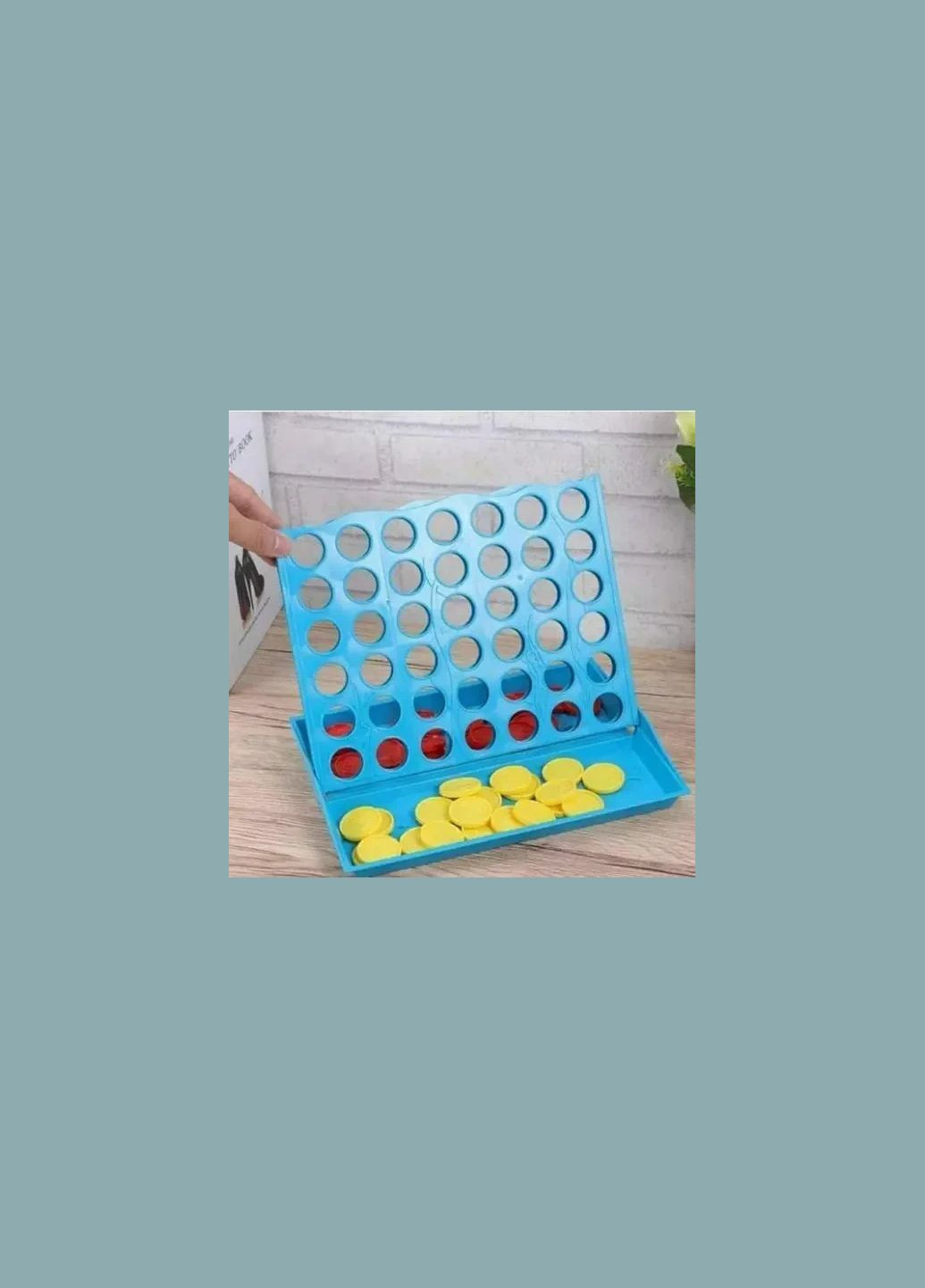 Развивающая настольная игра "4 в ряд" собери четверку, для 2х игроков Fun Game (331173204)