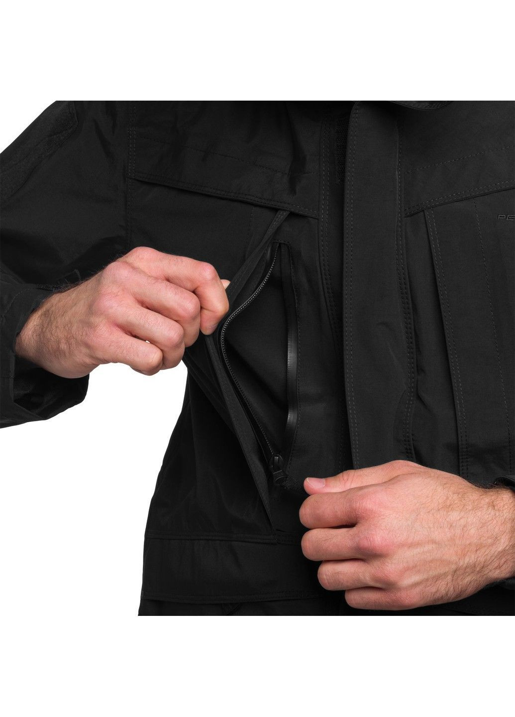 Черная демисезонная куртка pentagon hurricane black Pentagon Tactical