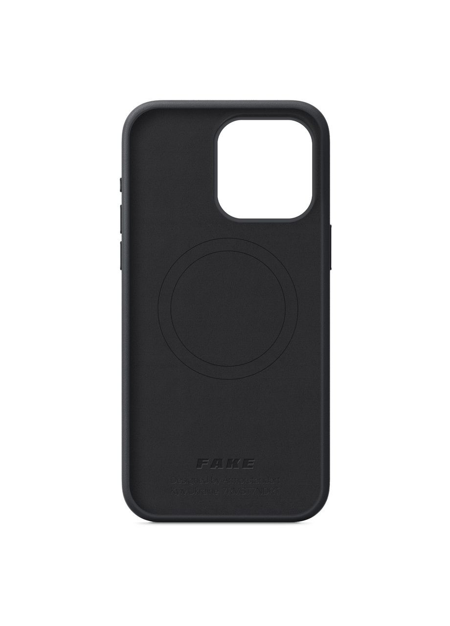 Чехол FAKE Leather Case для Apple iPhone 15 Pro Max Black (ARM76305) ArmorStandart (327883108)
