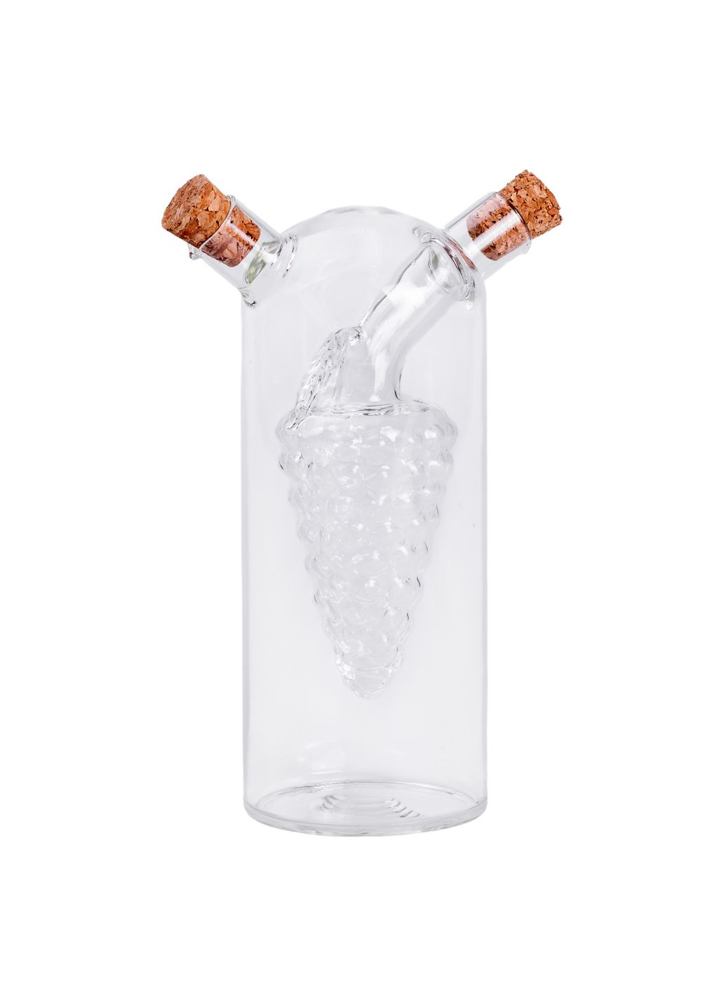 Пляшка для олії та оцту подвійна Vine 80/300 мл скляна Yiwu (341329563)