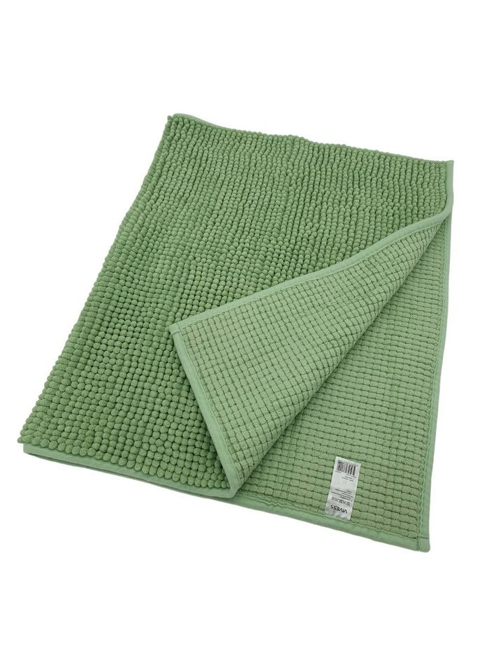 Килимок для ванної кімнати 60 х 100 см, мікрофібра, нековзкий Vivess (362045982)