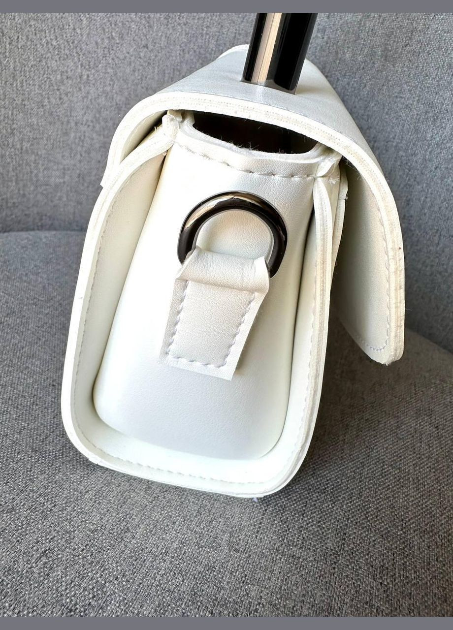 Сумка женская Кросс боди функциональная белая из экокожи NIUNIU (333594179)