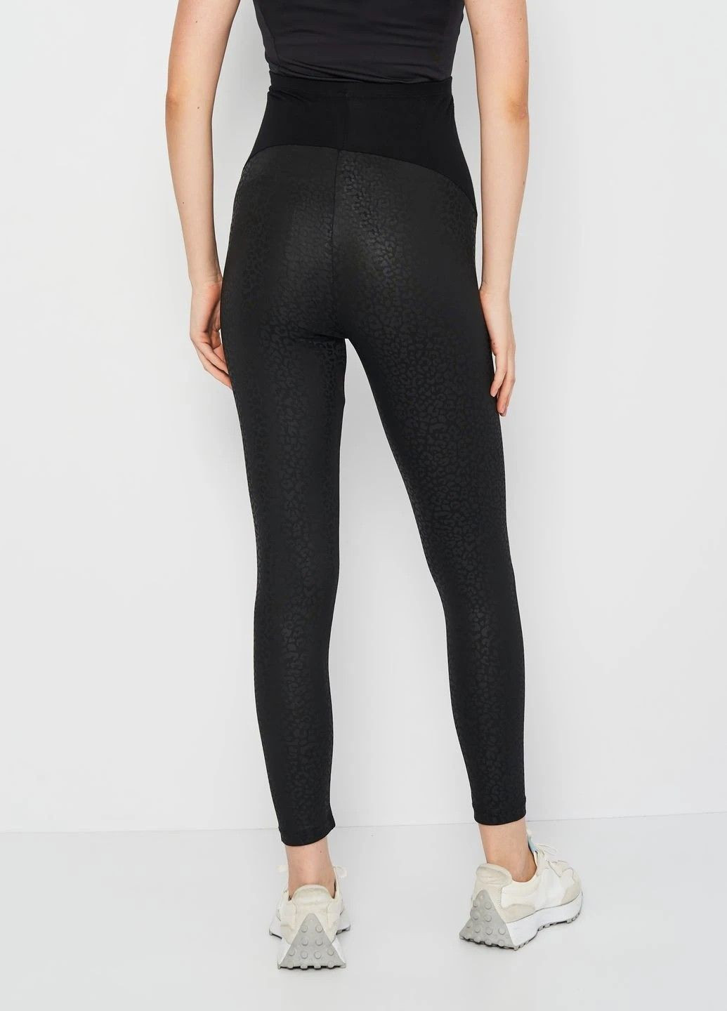 Черные демисезонные леггинсы для беременных C&A